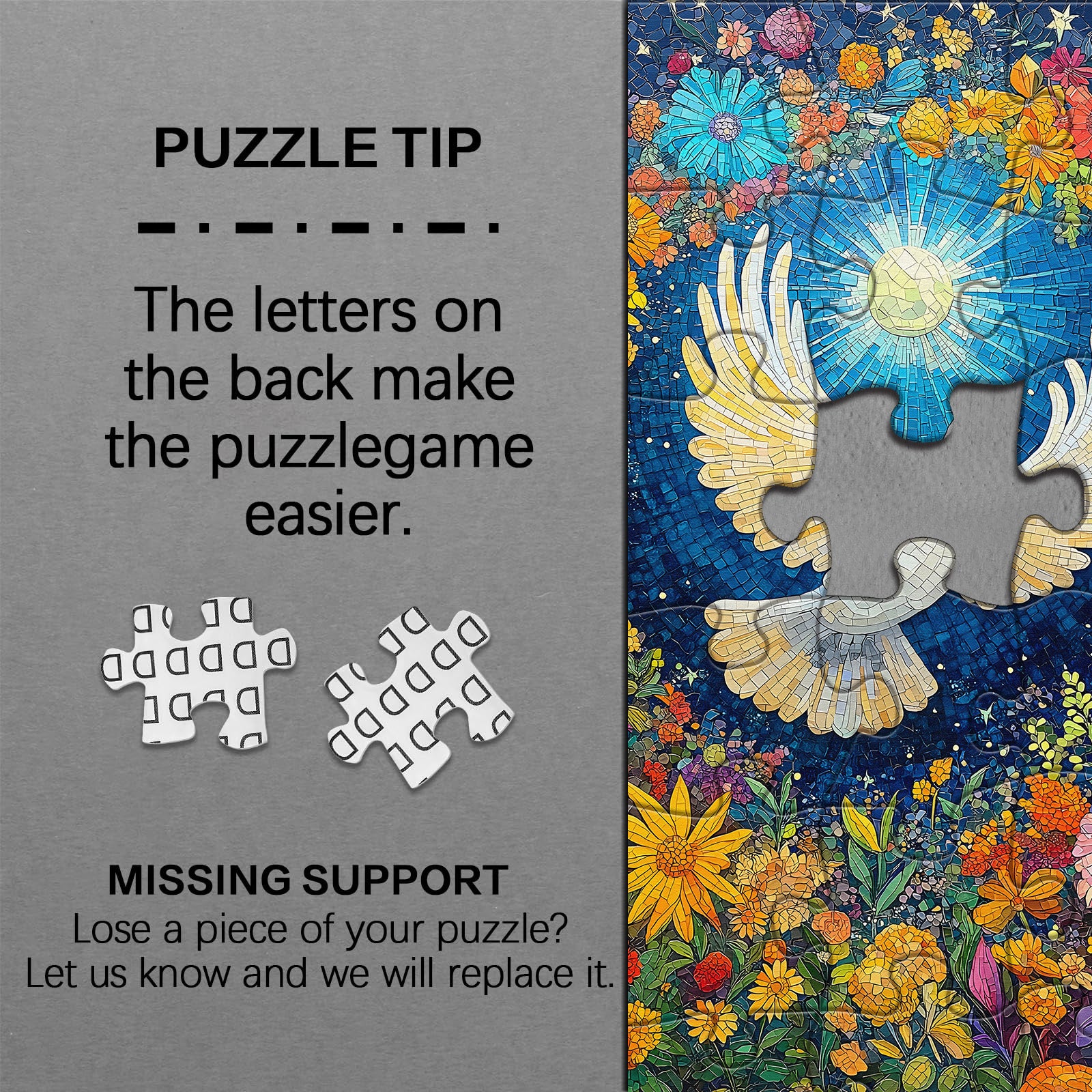 Wings of Peace Jigsaw Puzzle 1000 Pieces