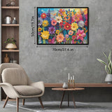 Buntes Blumenprozzel Puzzle 1000 Stücke