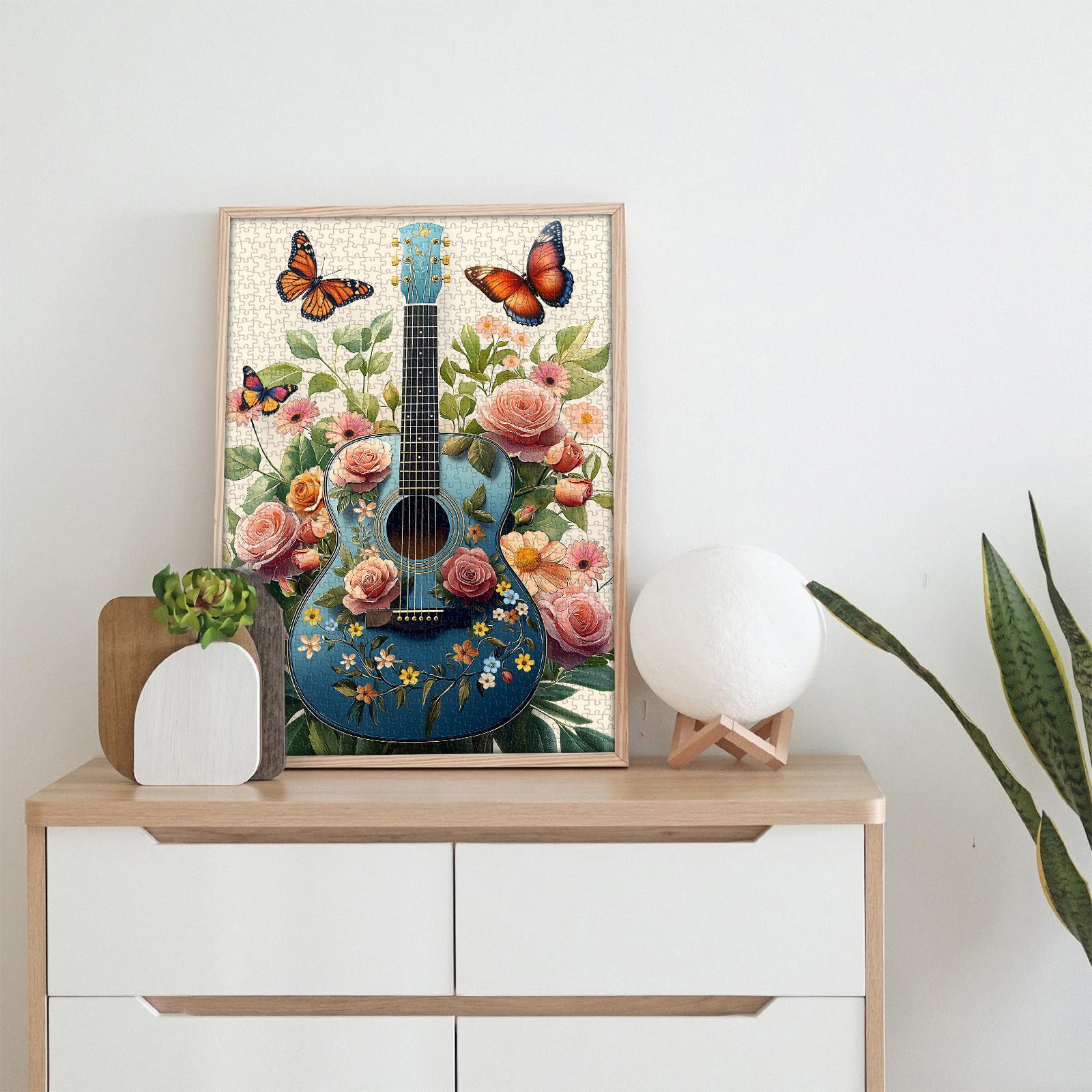 Chitarra in bloom puzzle puzzle 1000 pezzi