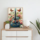 Chitarra in bloom puzzle puzzle 1000 pezzi