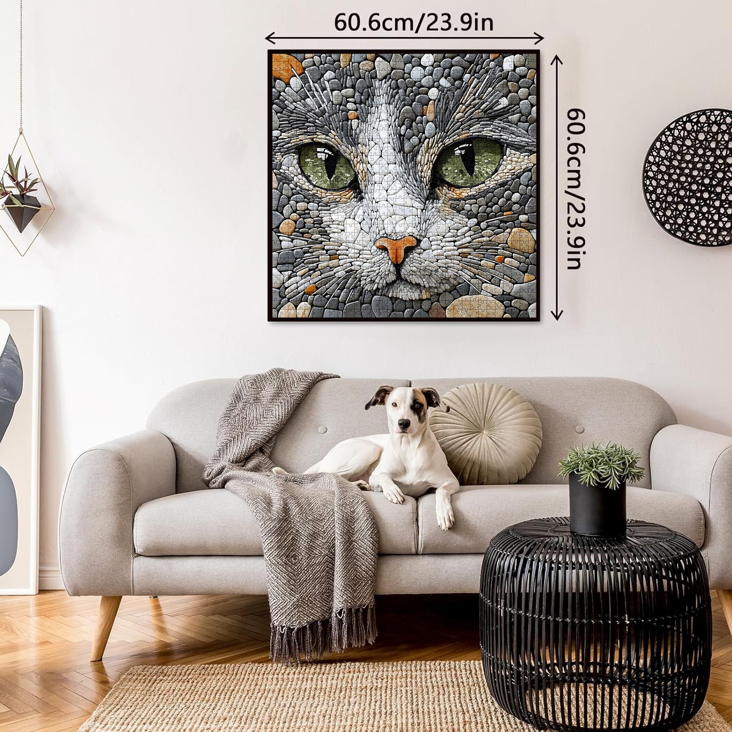 Pebble Cat puzzle puzzle 1000 pezzi