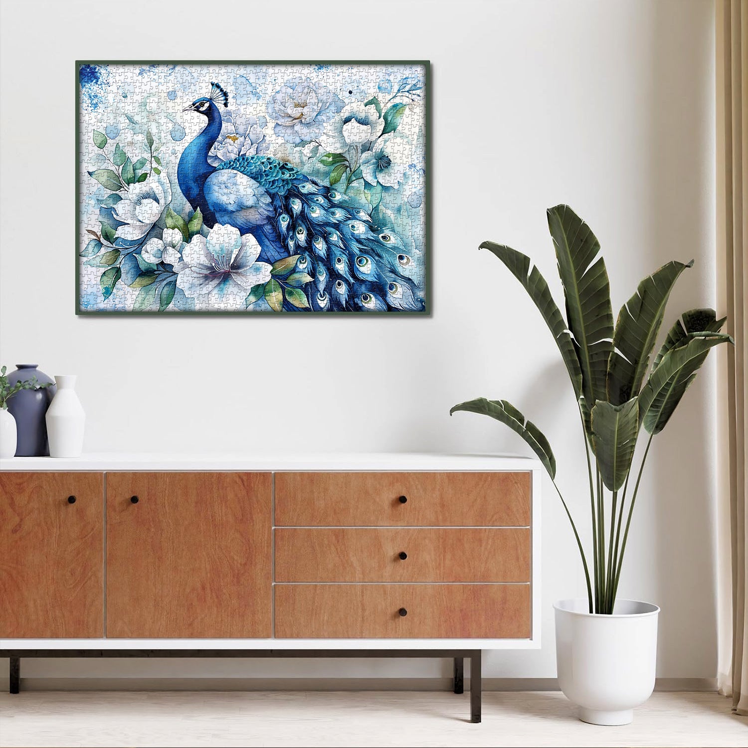 Art Peacock Jigsaw Puzzle 1000 piezas