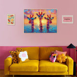 Sunshine Giraffe Puzzle 1000 pièces