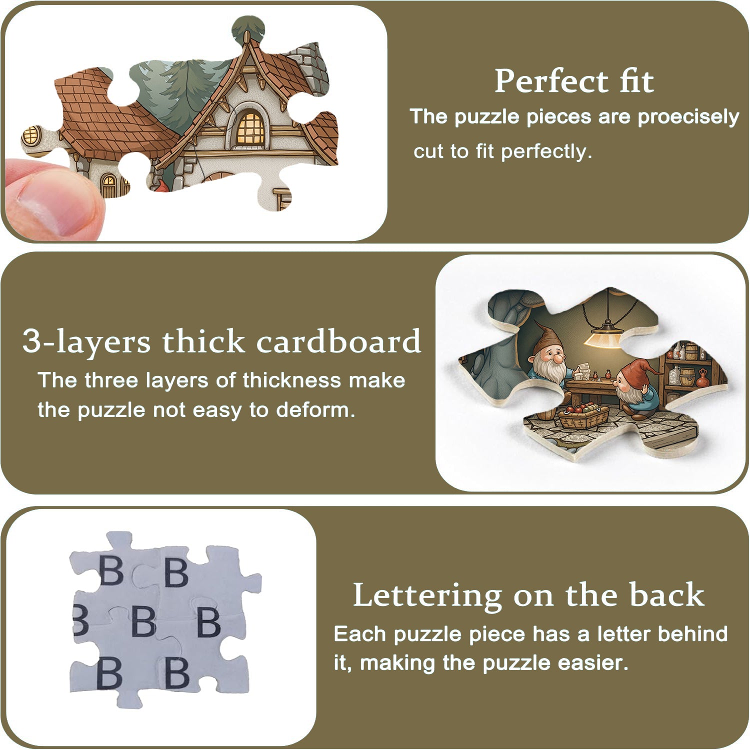 Gnome Home puzzle puzzle 1000 pezzi