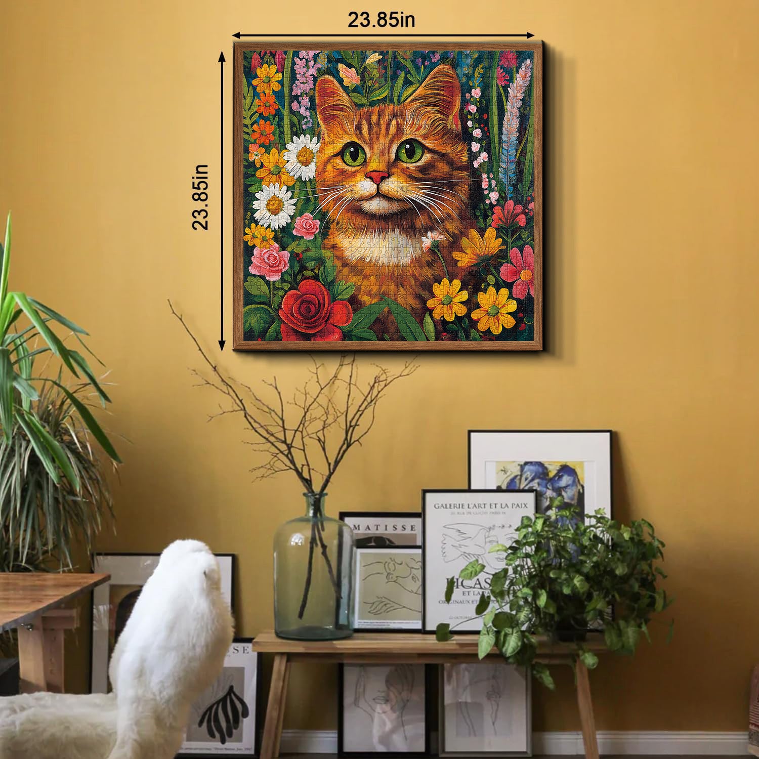 Garden Cat puzzle puzzle 1000 pezzi