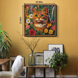 Garden Cat puzzle puzzle 1000 pezzi