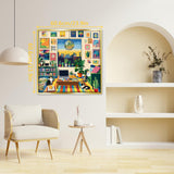 Puzzle per camera colorata puzzle 1000 pezzi