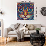 Mystic Cat Face Swibsaw Puzzle 1000 pezzi