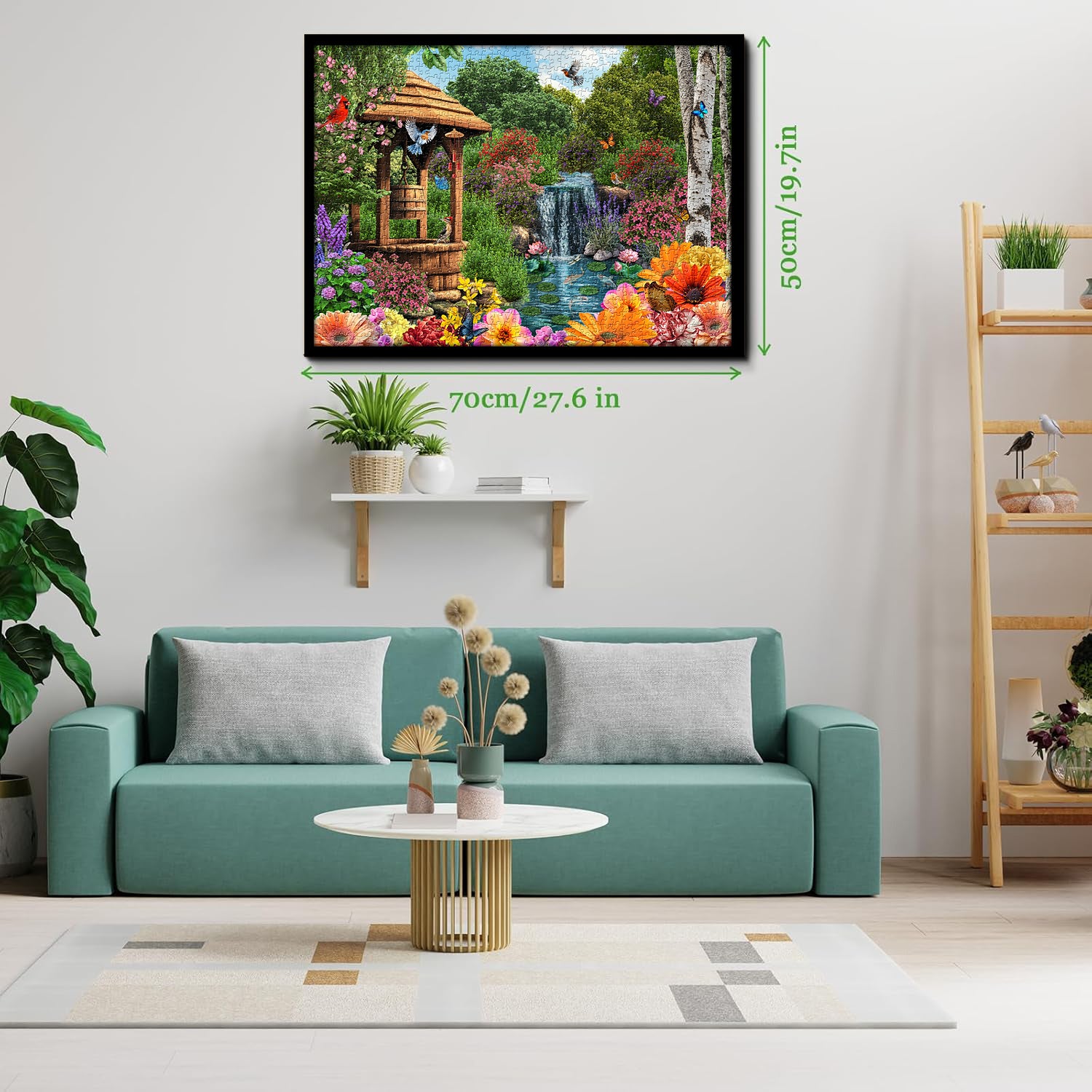 Pieci di puzzle da giardino segreto 1000 pezzi