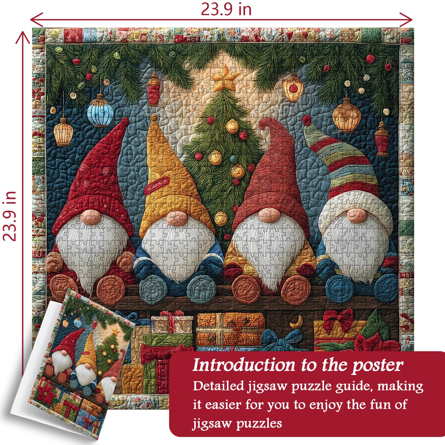 Guardians of Christmas Joy Jigsaw Puzzle 1000 pezzi