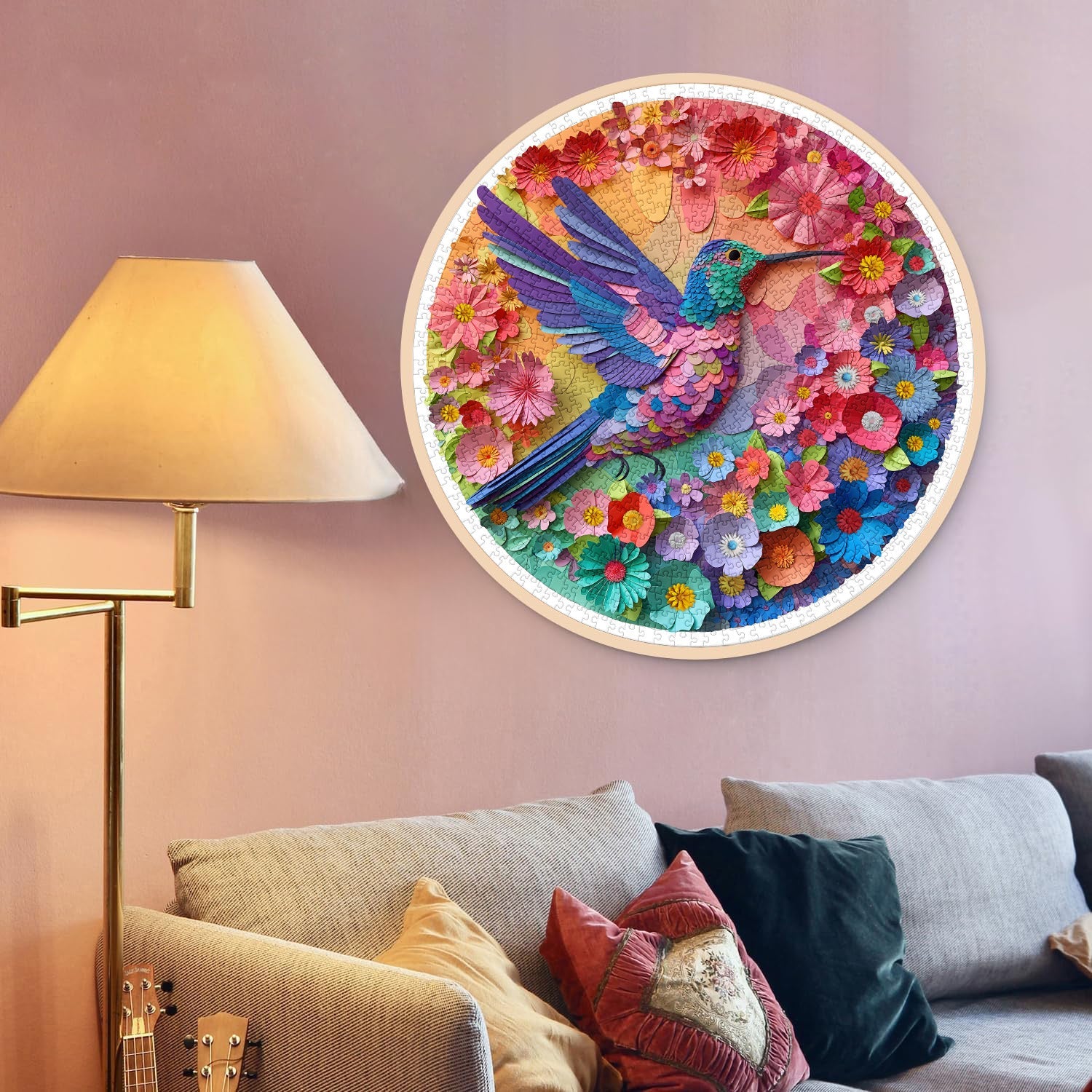 Colibrì tra i fiori puzzle puzzle 1000 pezzi
