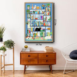 Inky Cat Stamts puzzle puzzle 1000 pezzi