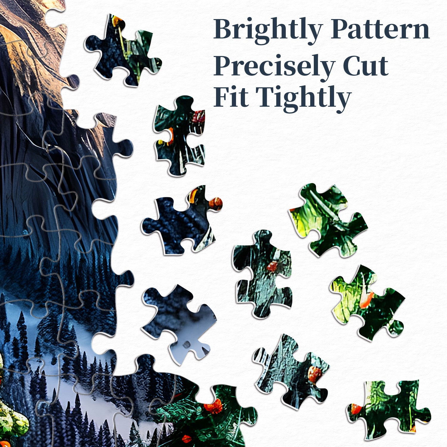 Weihnachtstal -Puzzle 1000 Stücke