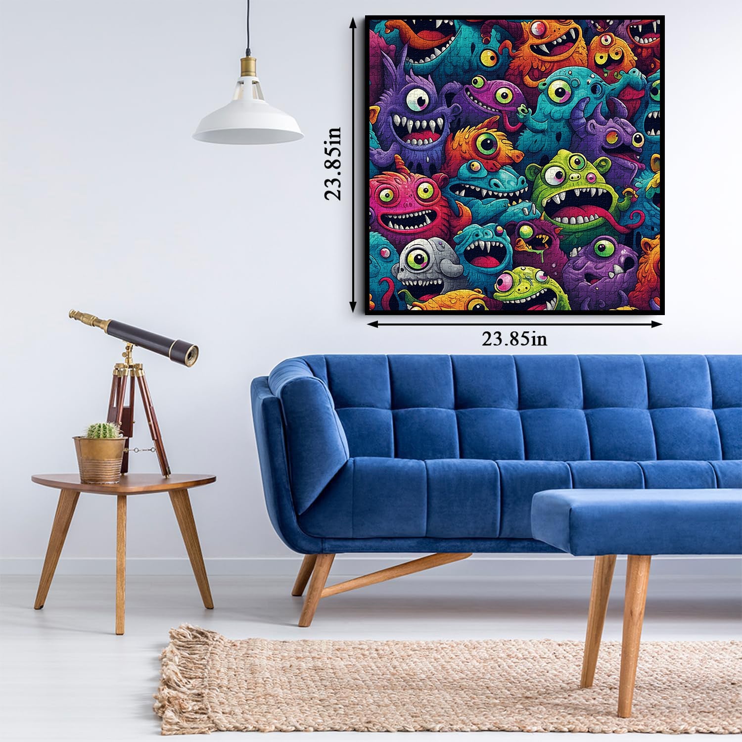 Mostro puzzle puzzle 1000 pezzi