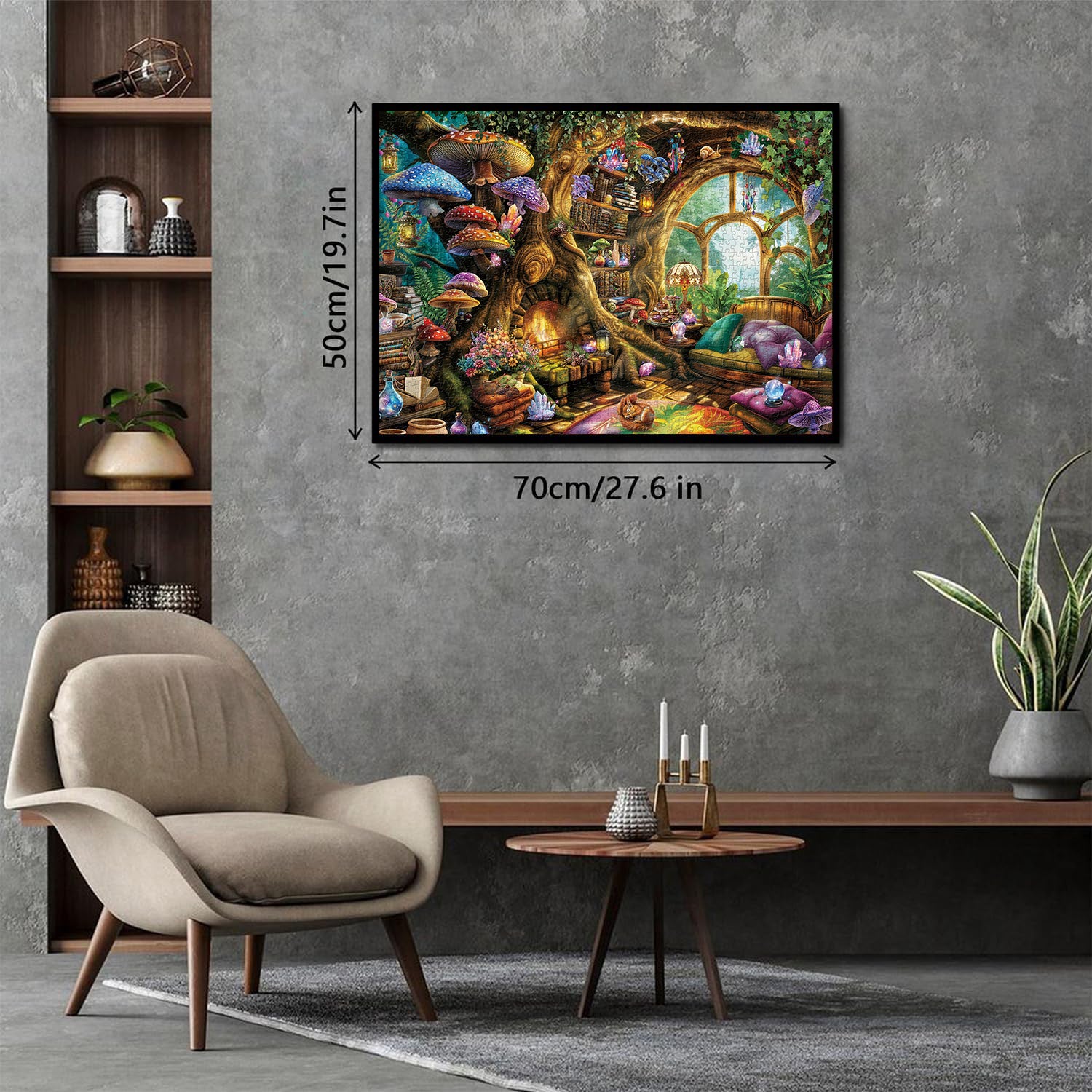 Puzzle puzzle di boschi di funghi 1000 pezzi