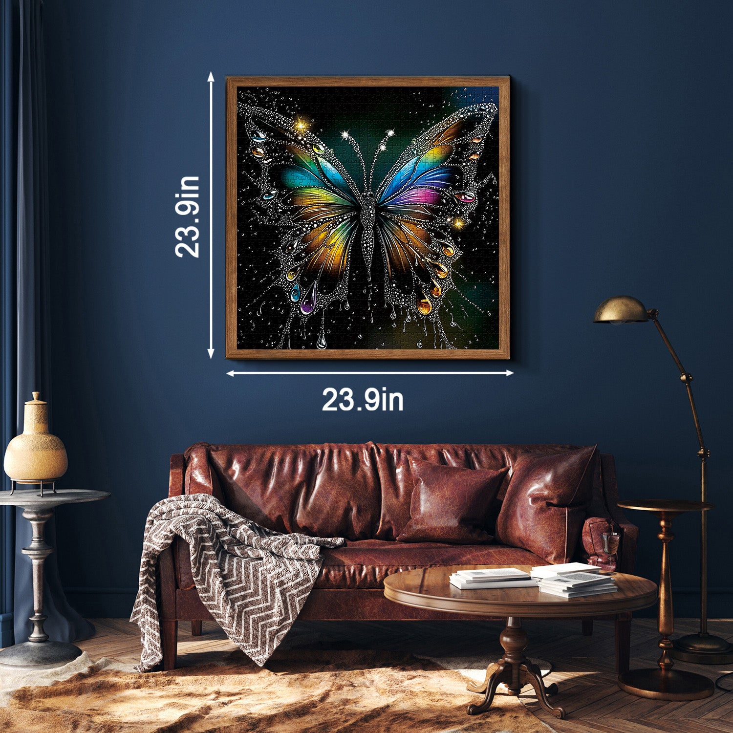 Night Butterfly Jigsaw Puzzle 1000 Pieces