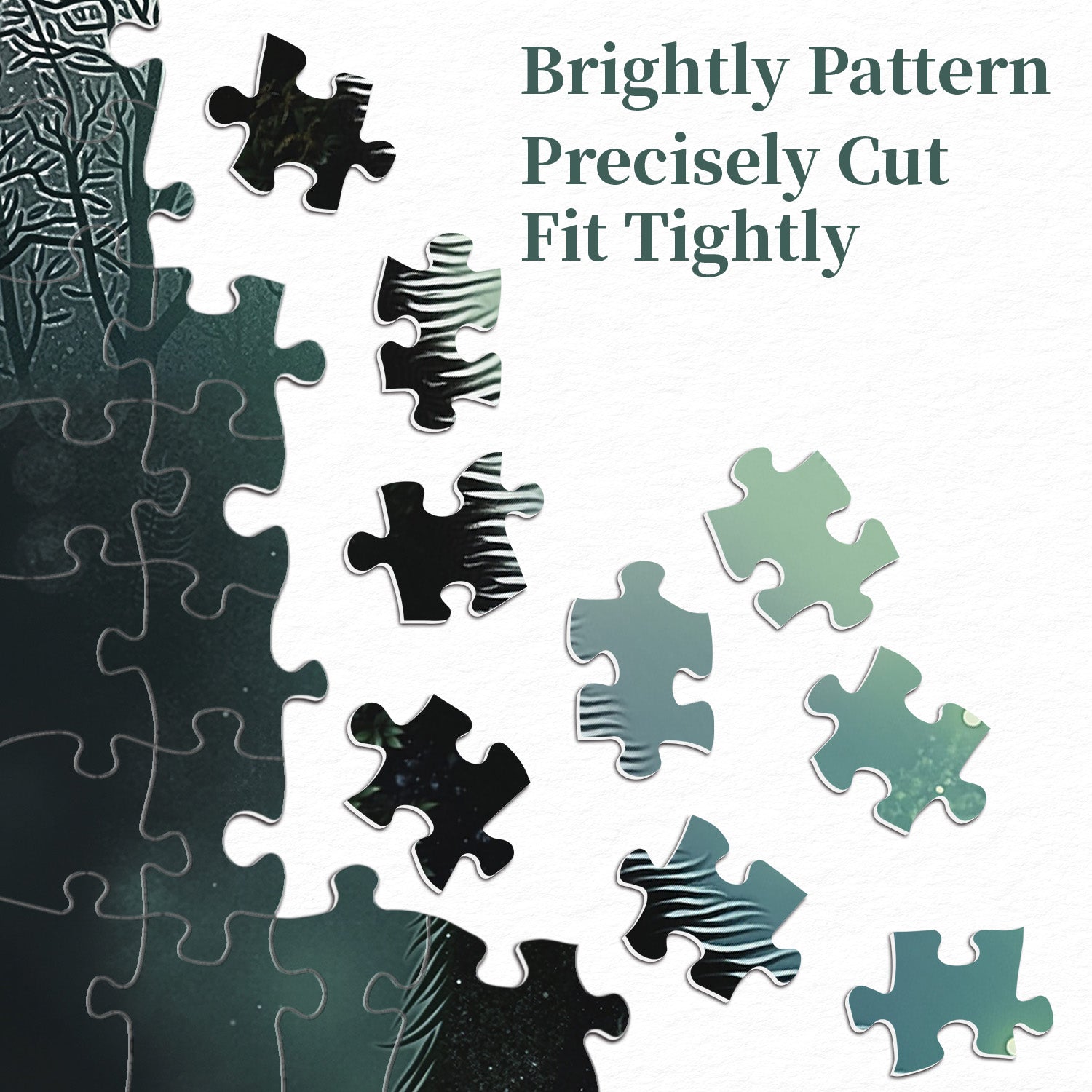 Forest Cat puzzle puzzle 1000 pezzi