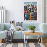 Ski Dog Team Stuzzine Puzzle 1000 pezzi