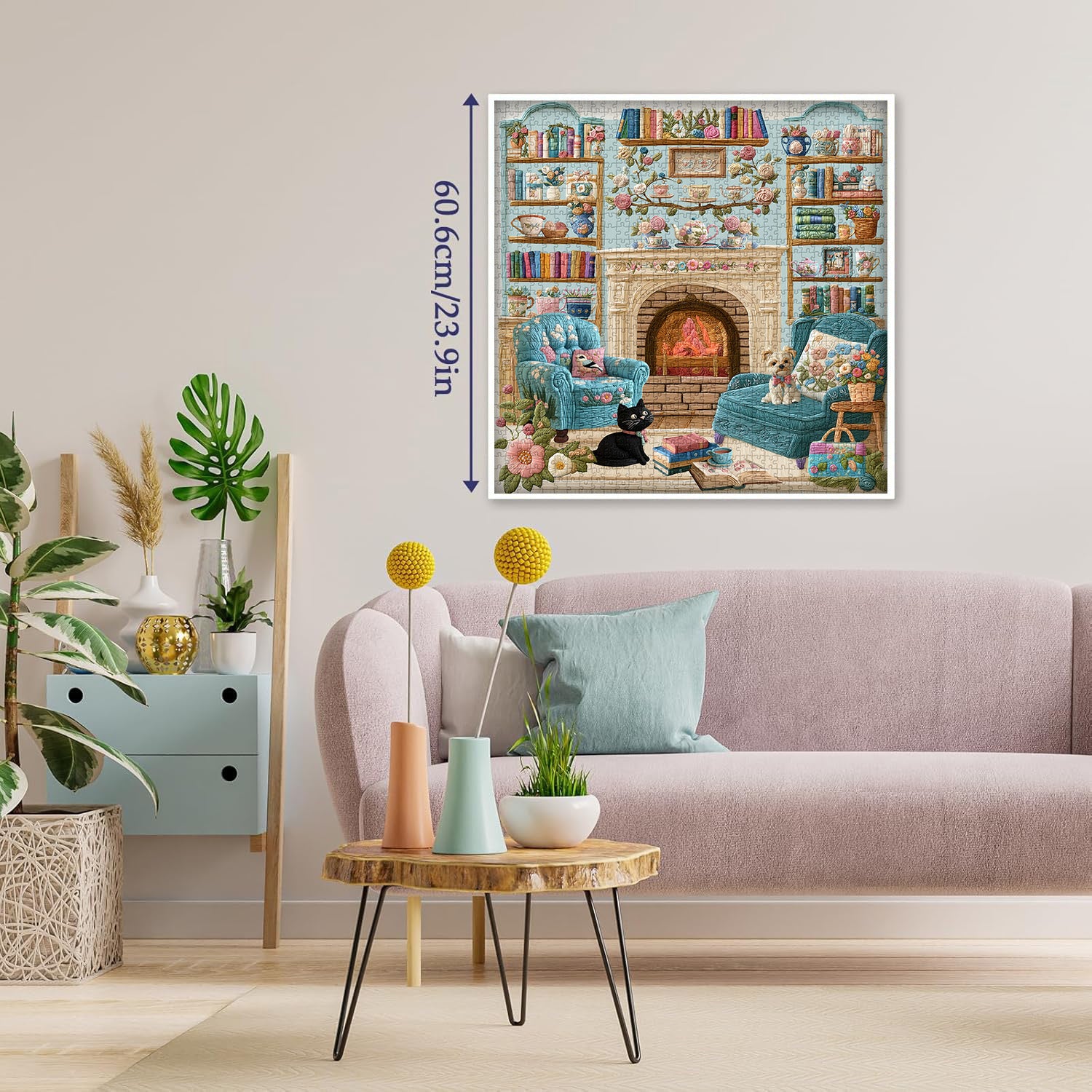 Accoglienti puzzle d'angolo puzzle 1000 pezzi