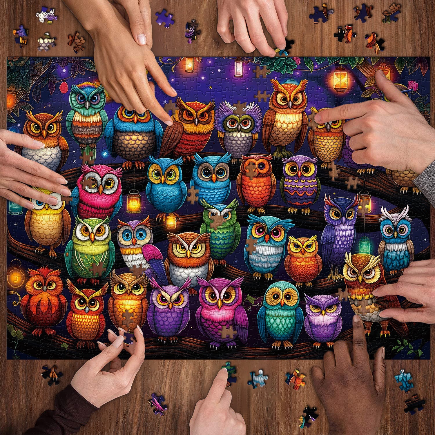 Puzzle puzzle di guardiani notturni 1000 pezzi