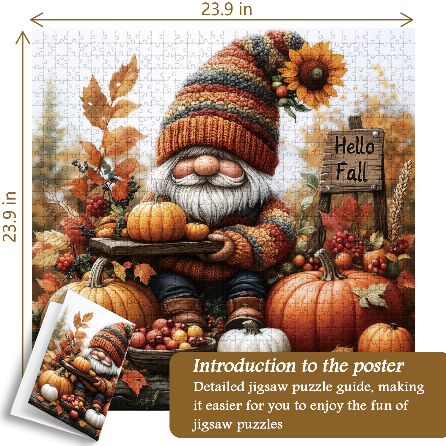 Gnome Harvest Puzzle 1000 Stücke