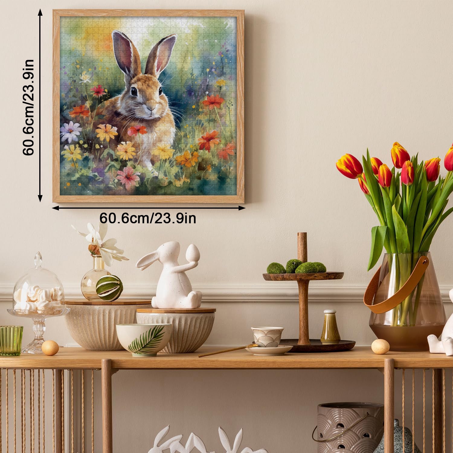 Blossom Bunny Jigsaw Puzzle 1000 Pieces