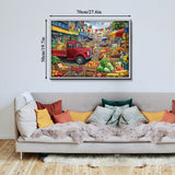 Vibrante puzzle bazar puzzle 1000 pezzi