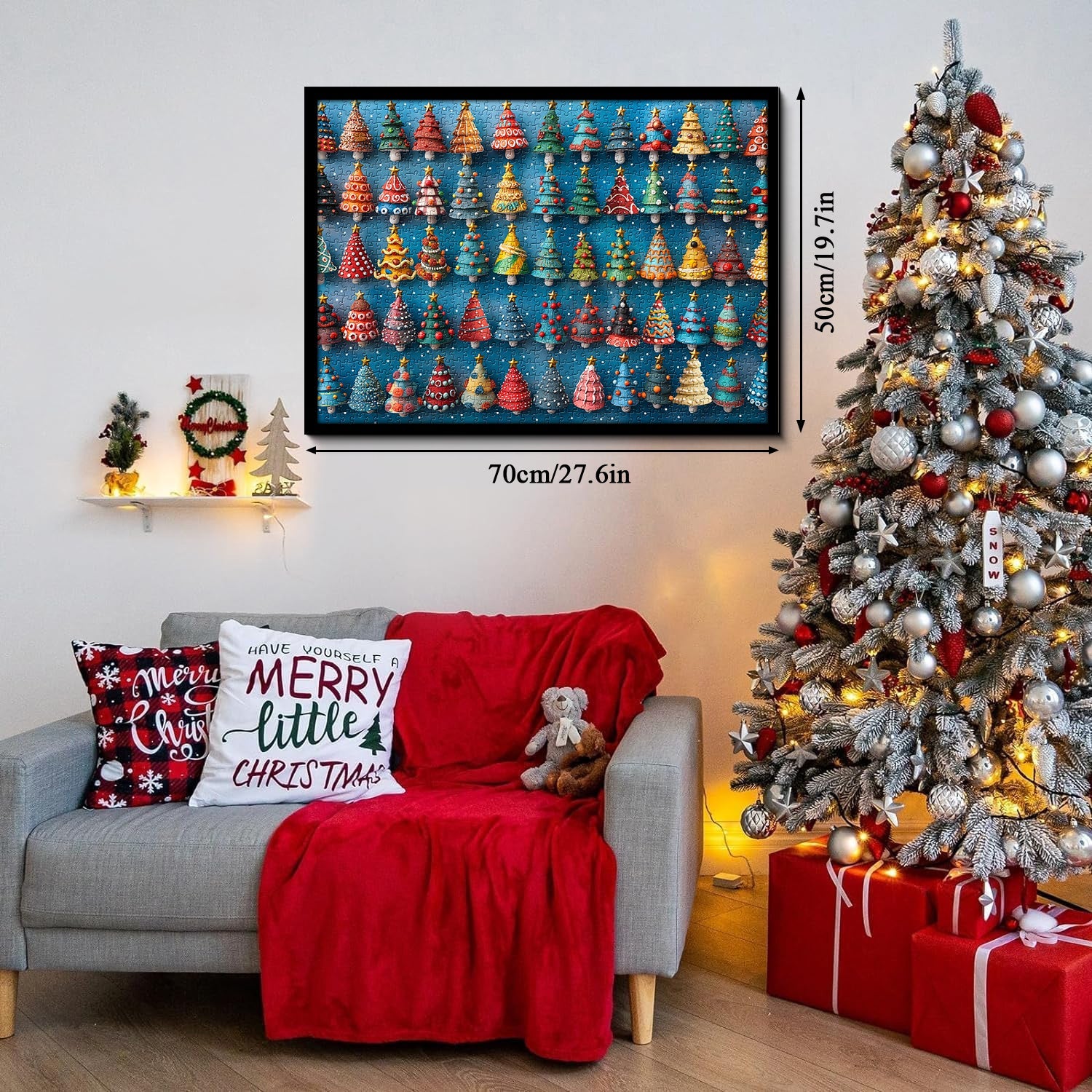 Candy Christmas Tree Jigsaw Puzzle 1000 piezas