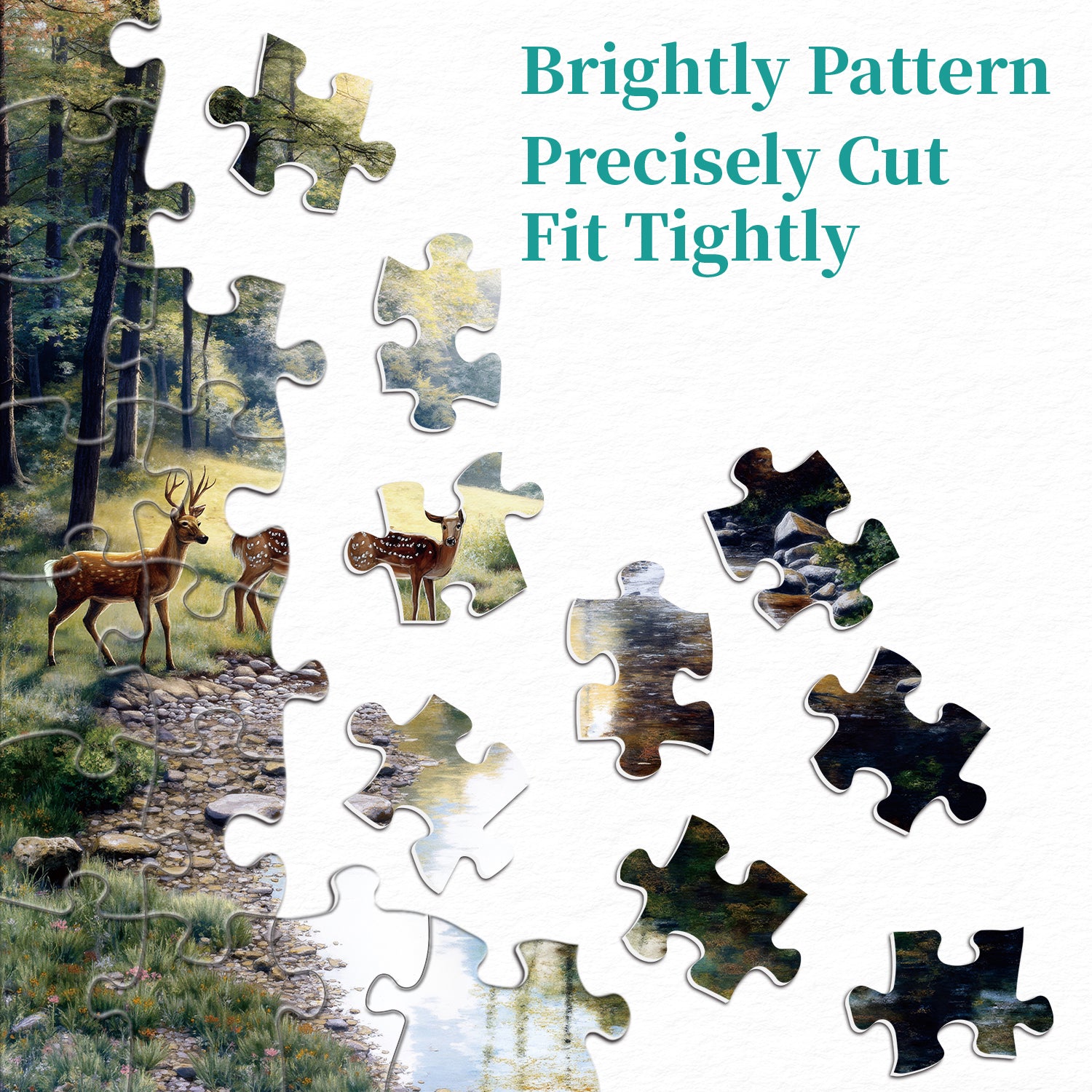 Tranquil Woods Jigsaw Puzzle 1000 Pieces