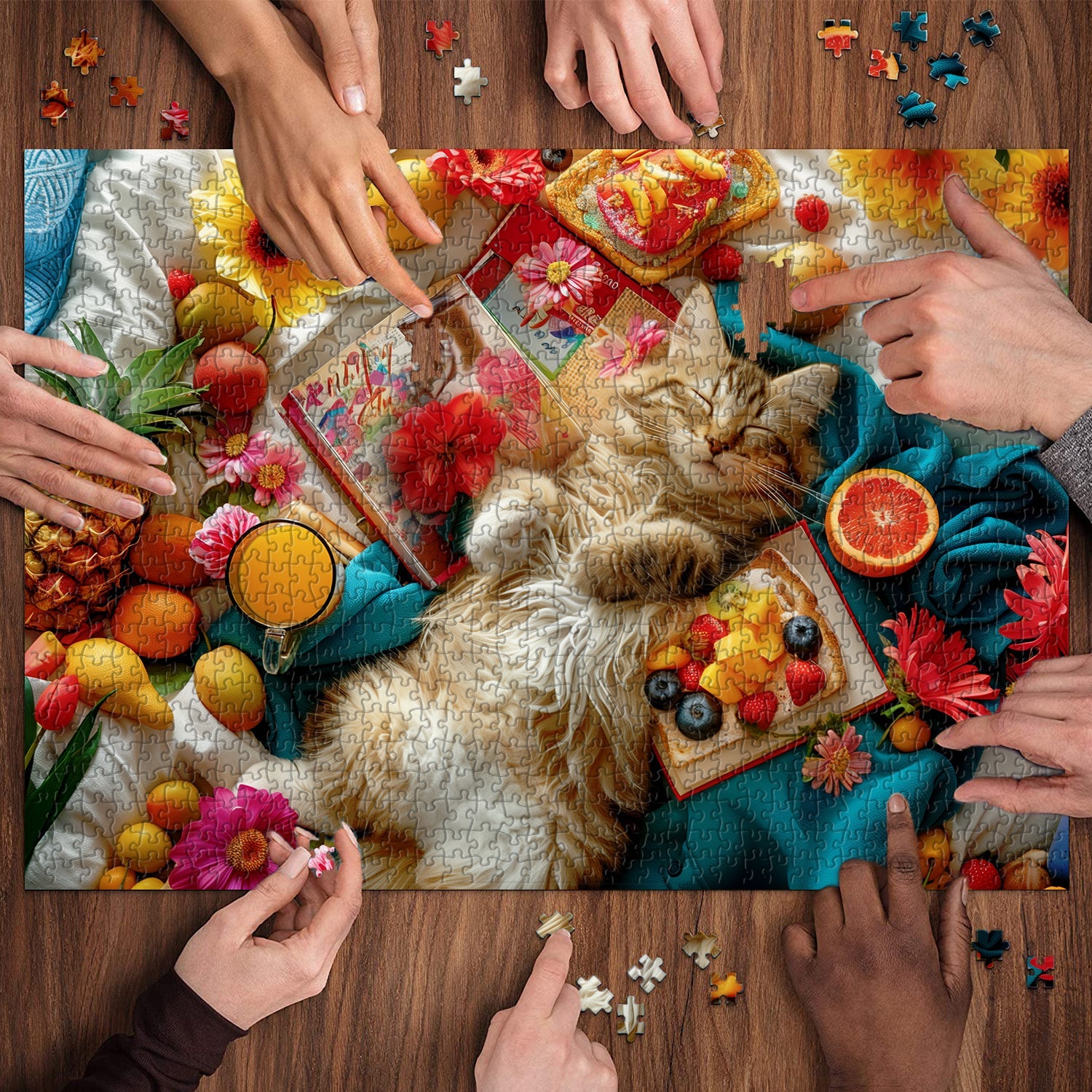 Puzzle per gatto per gatto 1000 pezzi