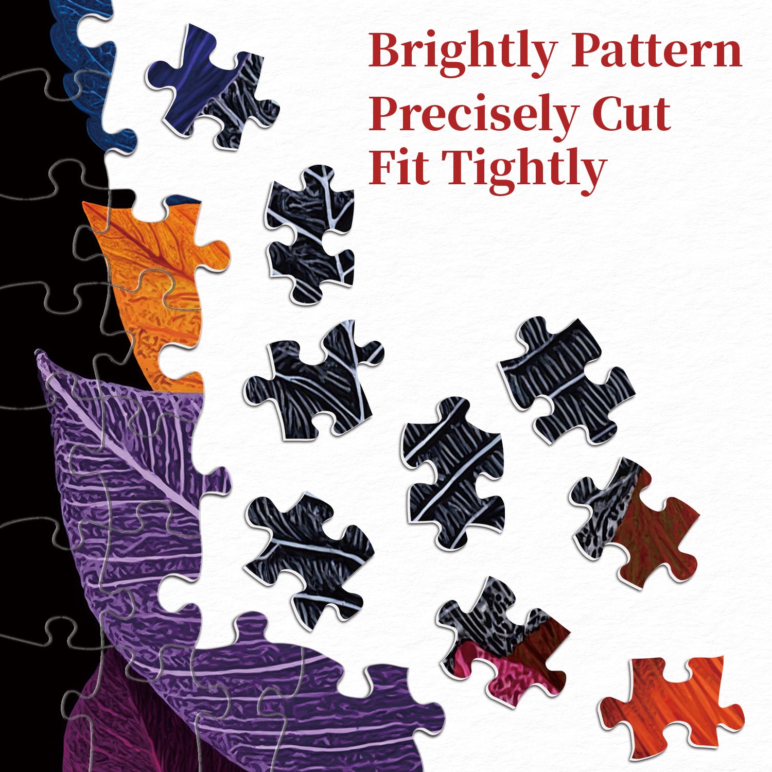 Bunte Blätter Puzzle 1000 Teile