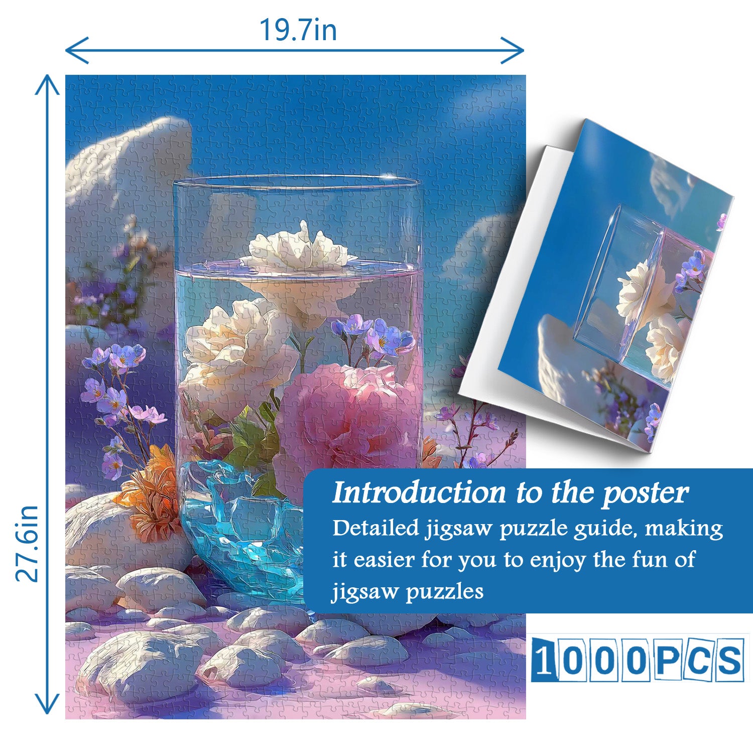 Flower Realm Jigsaw Puzzle 1000 pezzi