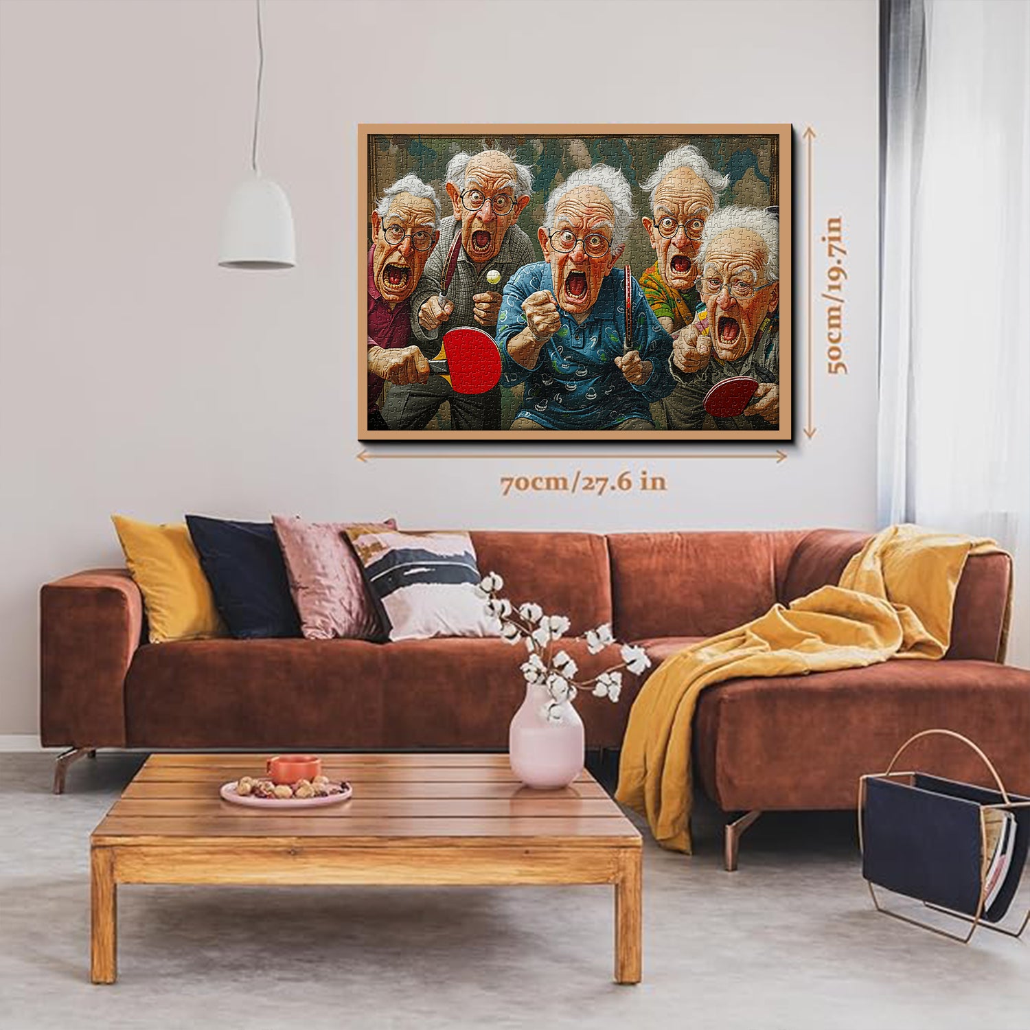 Énergique Ping Pong Puzzle 1000 pièces 1000 pièces