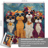 Cani felici puzzle puzzle 1000 pezzi