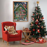 Pieci di puzzle del negozio di Natale 1000 pezzi