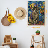 Van Gogh Cat puzzle puzzle 1000 pezzi