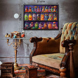 Barattoli di caramelle di Halloween puzzle puzzle 1000 pezzi