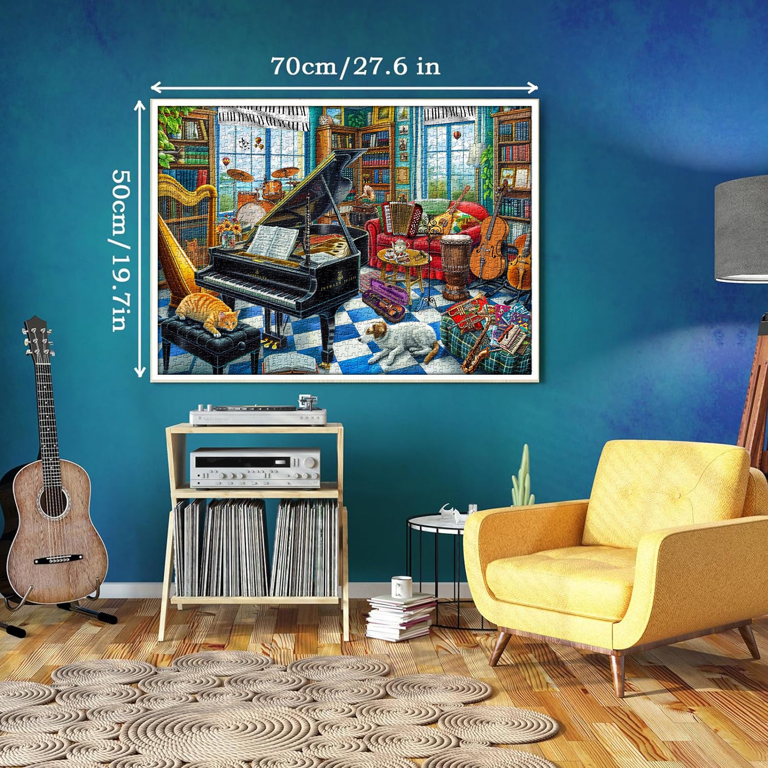 Music Room puzzle puzzle 1000 pezzi