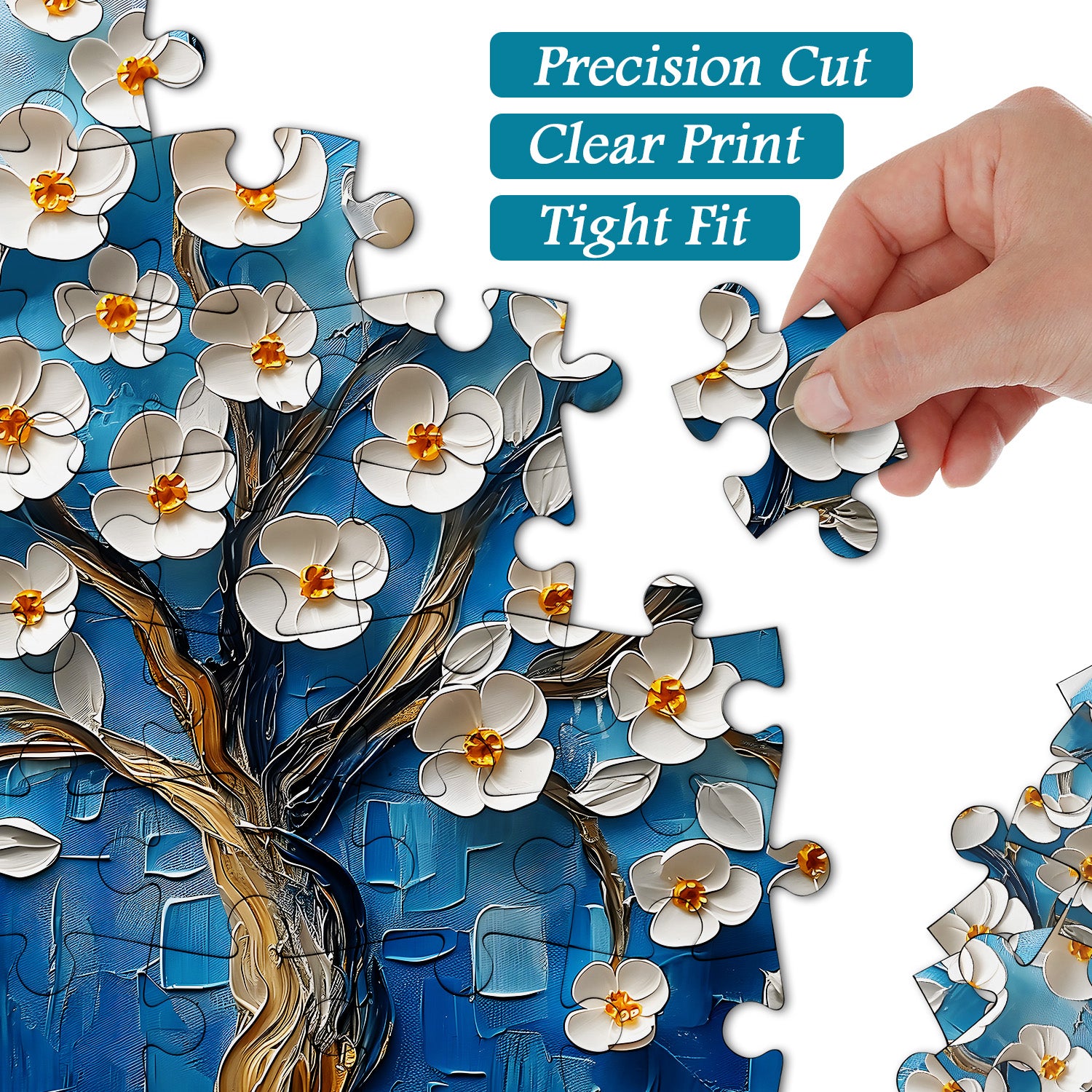 Splendido puzzle di alberi 1000 pezzi
