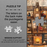 Biblioteca di teiera puzzle puzzle 1000 pezzi