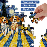 Pawprints Starry puzzle puzzle 1000 pezzi