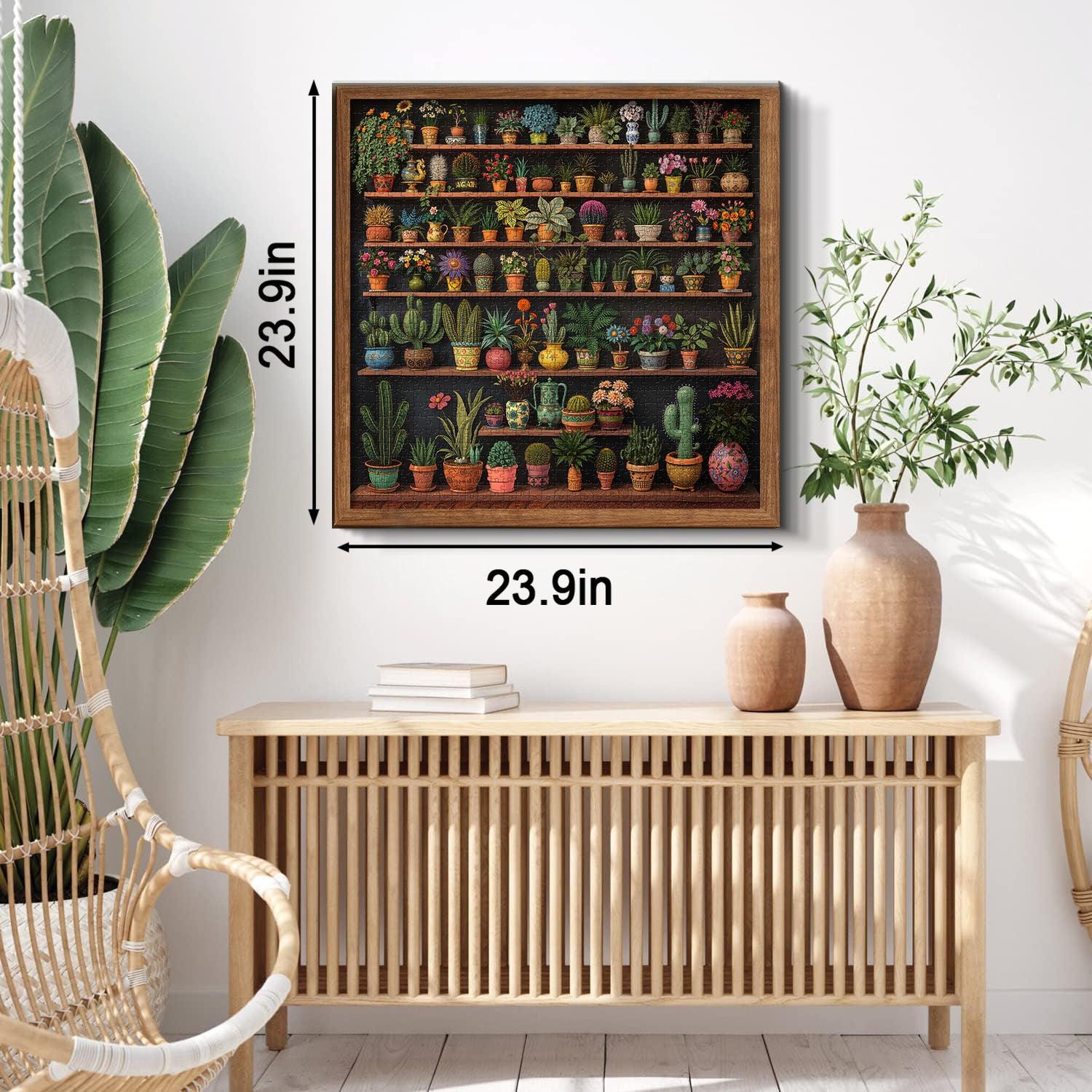 Green Plant Gallery Puzzle 1000 Stücke