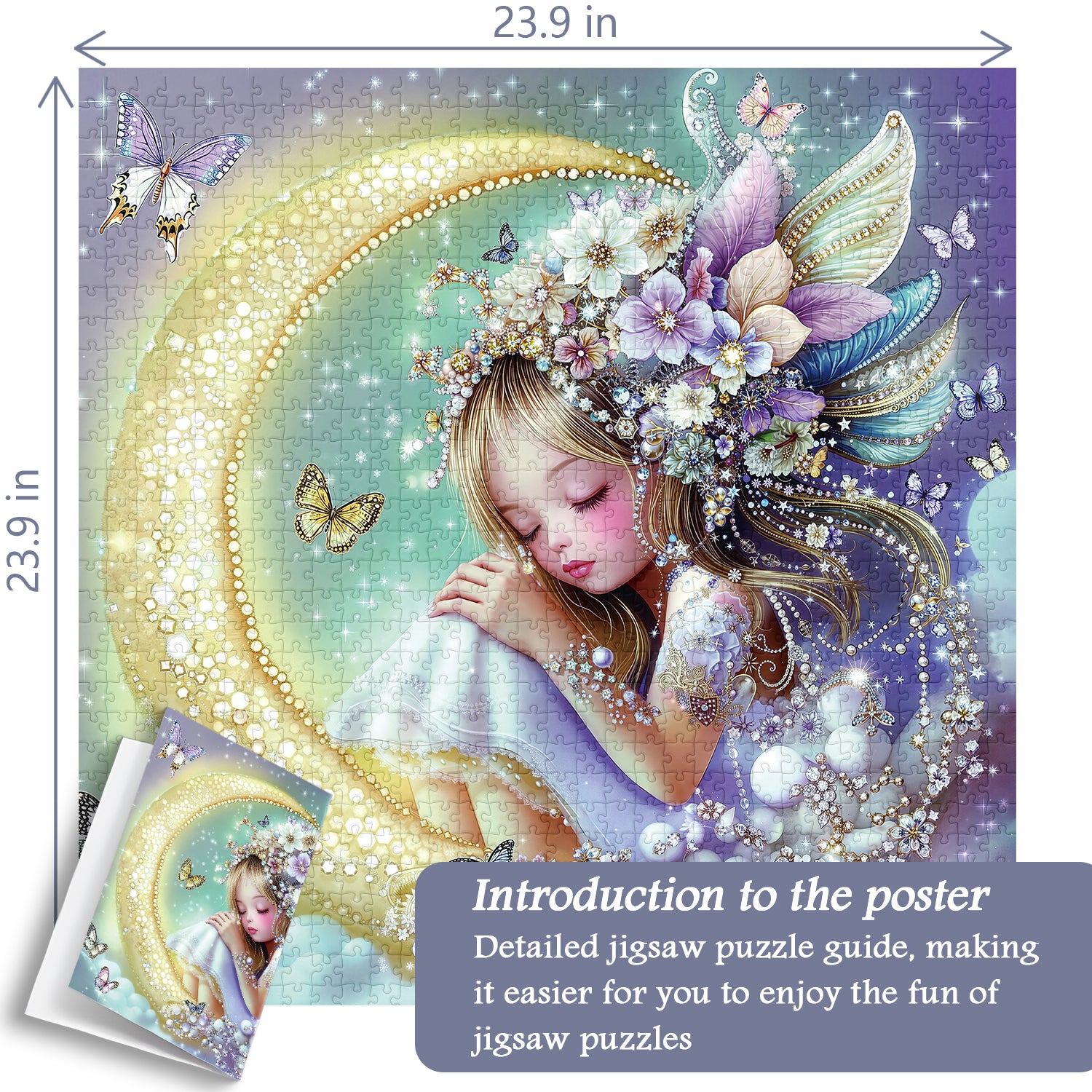 Moonlit Slumber Jigsaw Puzzle 1000 Pieces