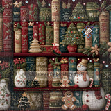 Weihnachts -Stickerei Regal Puzzle 500 Stücke