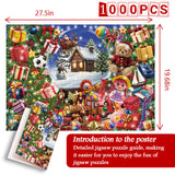 Gioioso puzzle natalizio puzzle 1000 pezzi