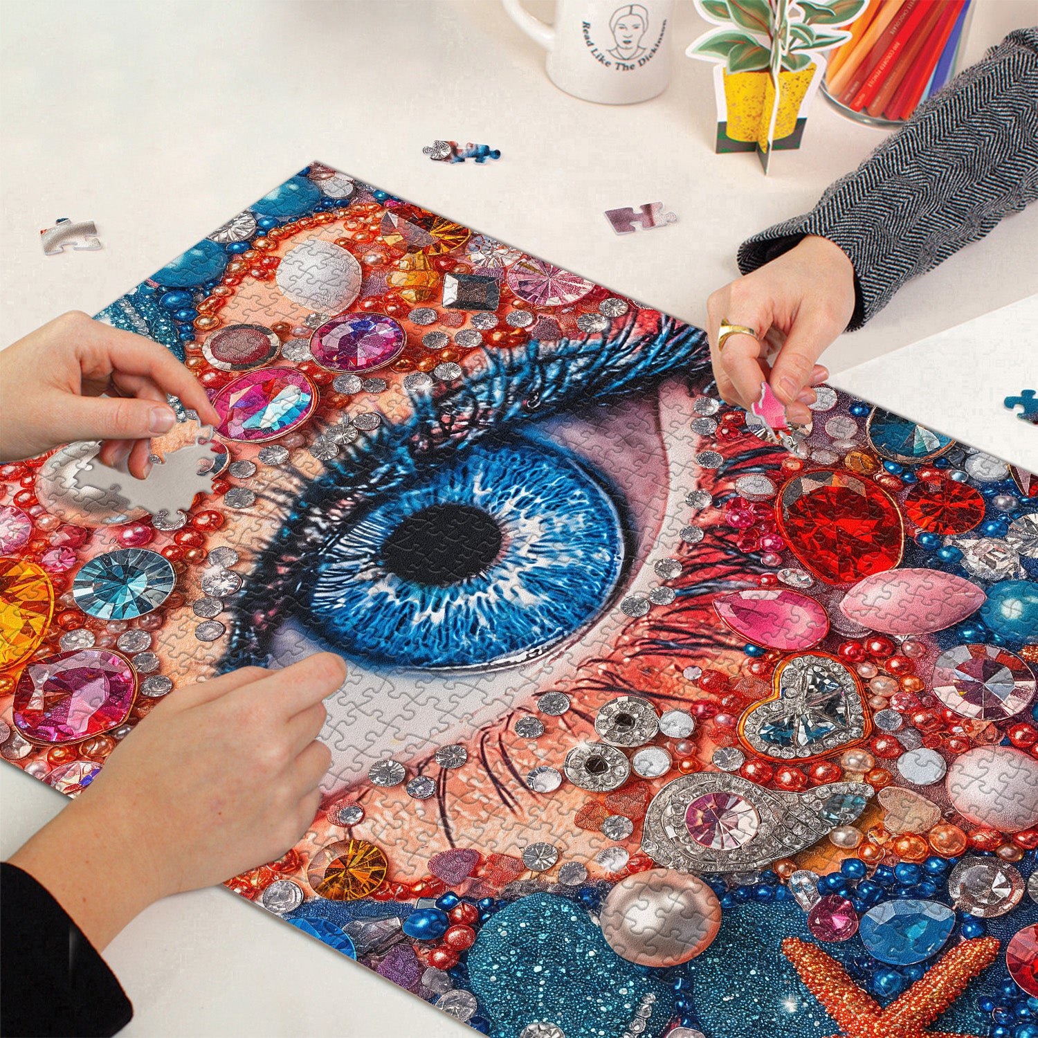 Gioiello eye puzzle puzzle 1000 pezzi