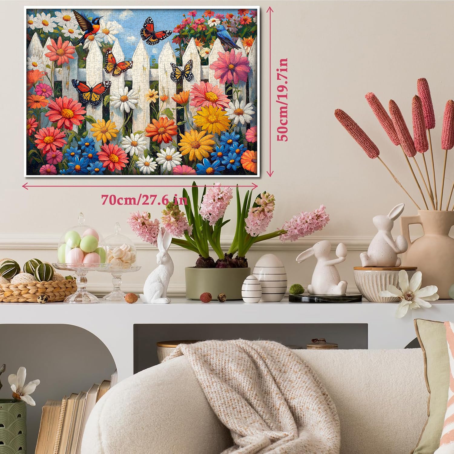 Puzzle giardino farfalla puzzle 1000 pezzi