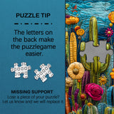 Kaktusblüten Puzzle 1000 Stücke