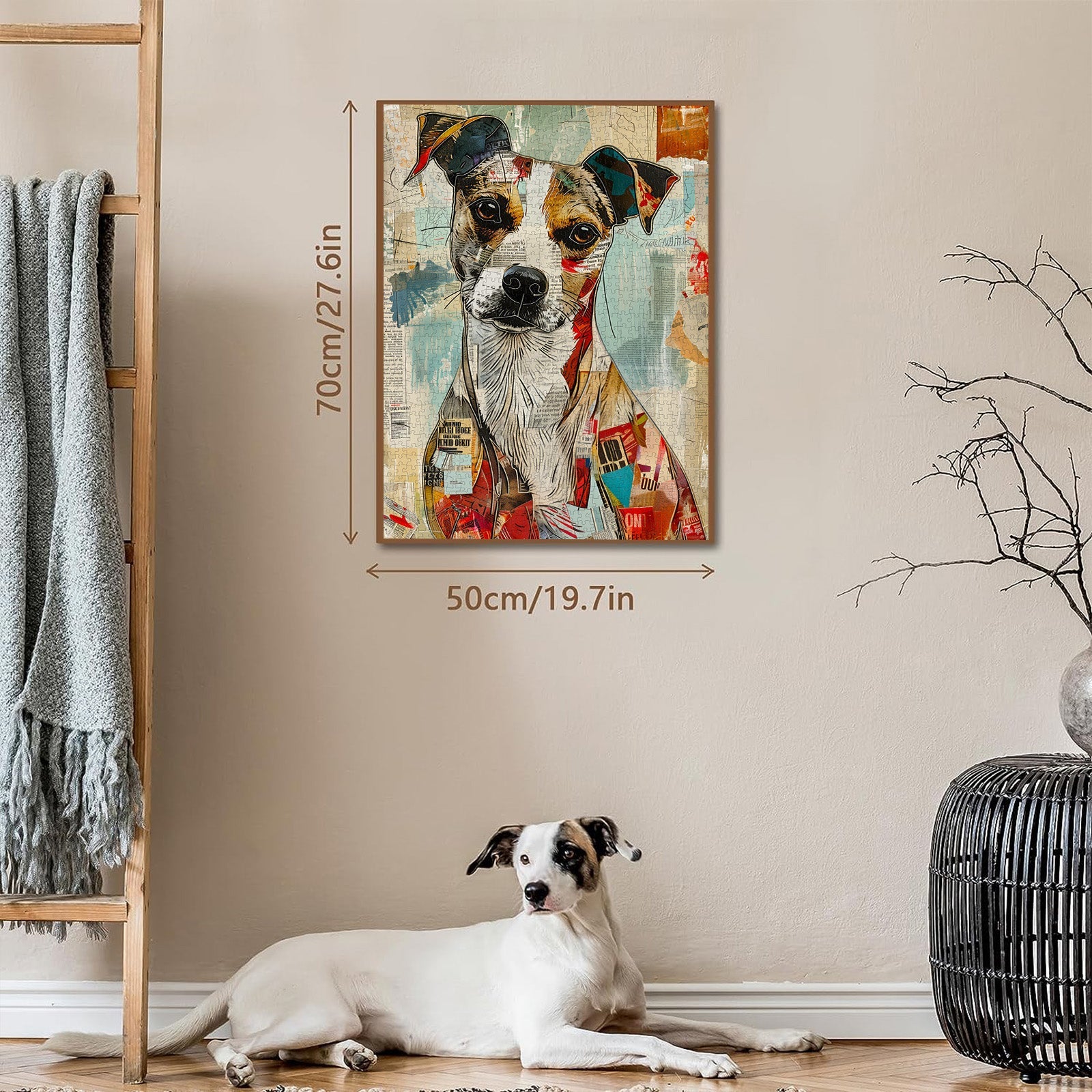 Pieni 1000 pezzi del puzzle per cani da capo 1000 pezzi