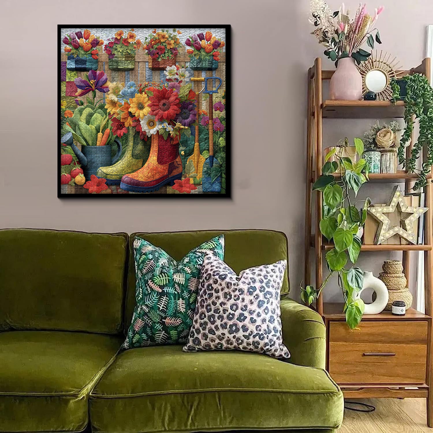 Stivali da giardino puzzle puzzle 1000 pezzi